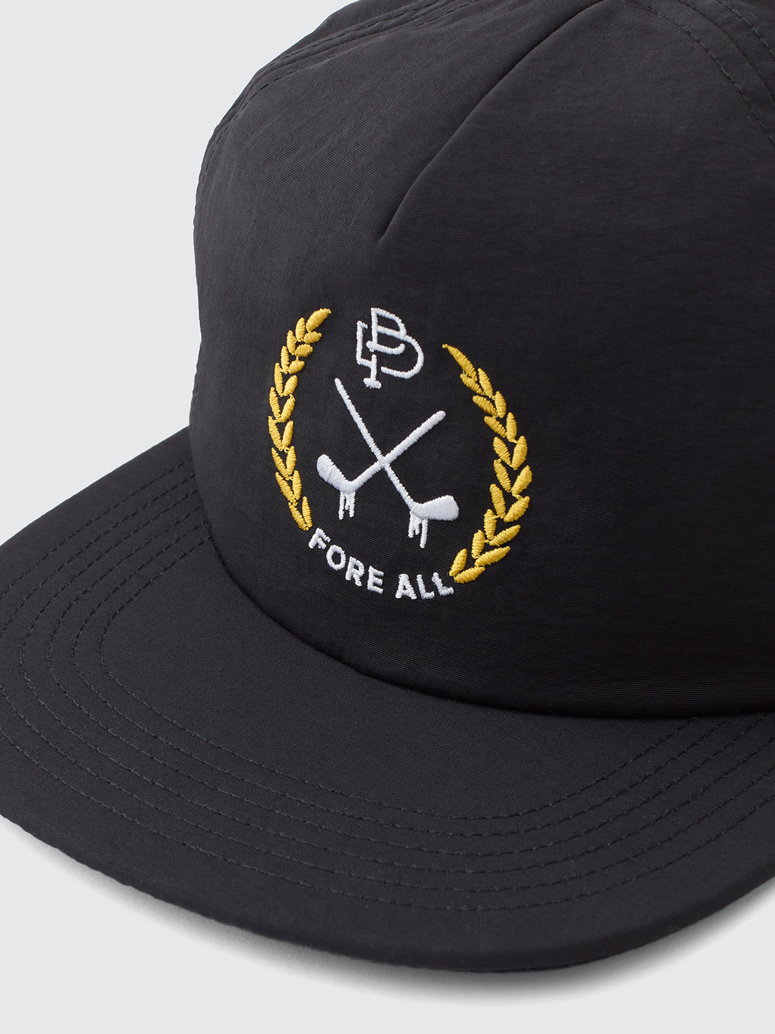 Fore All Nylon Snapback (Black)