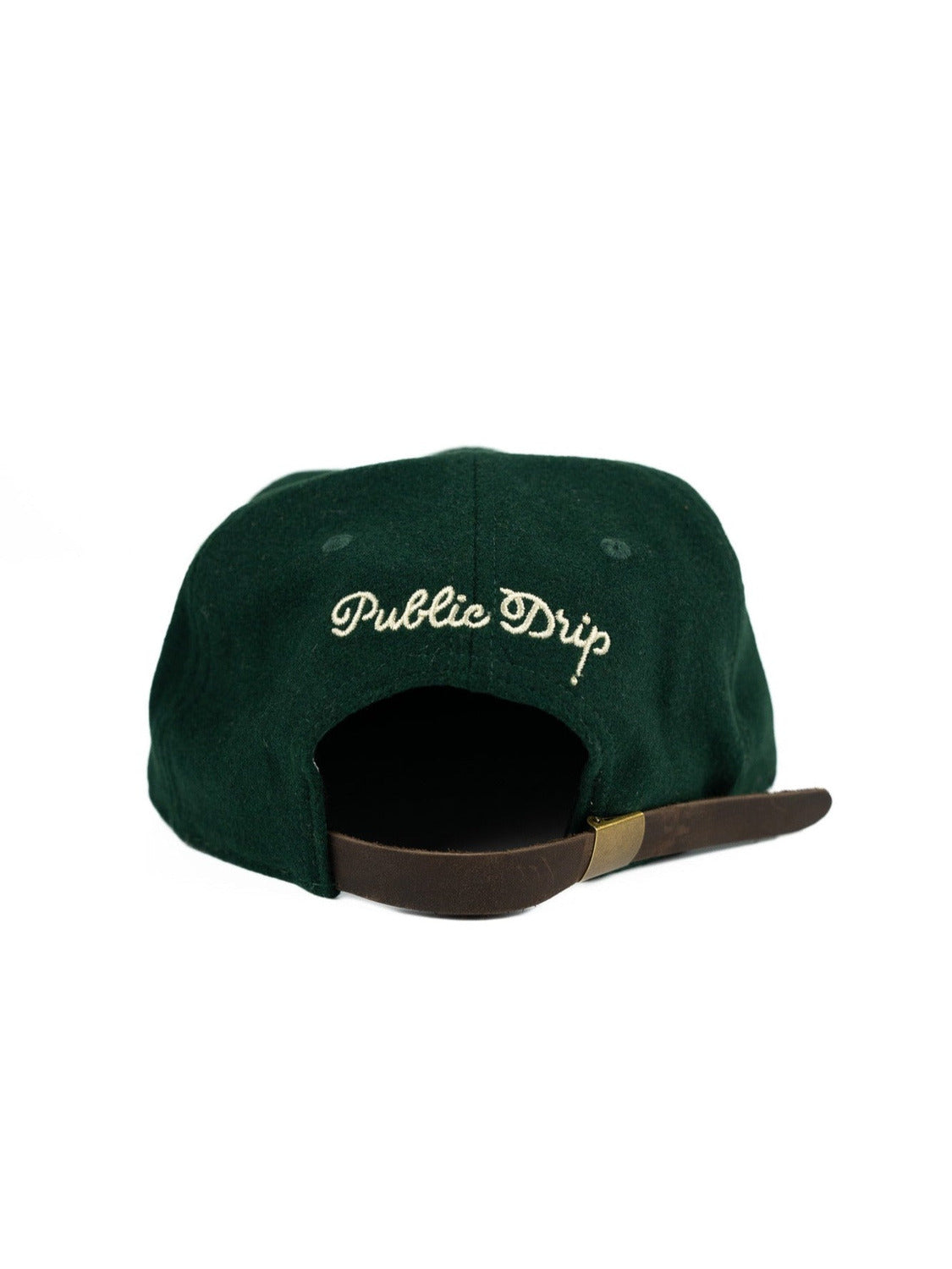 Public Drip Classic Baseball Cap (Forest Green)
