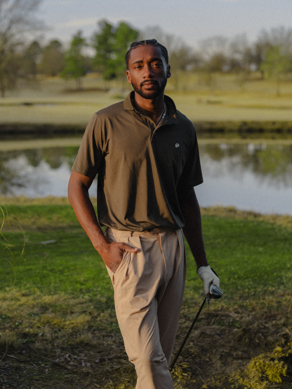 Public Athlete Polo (Olive)