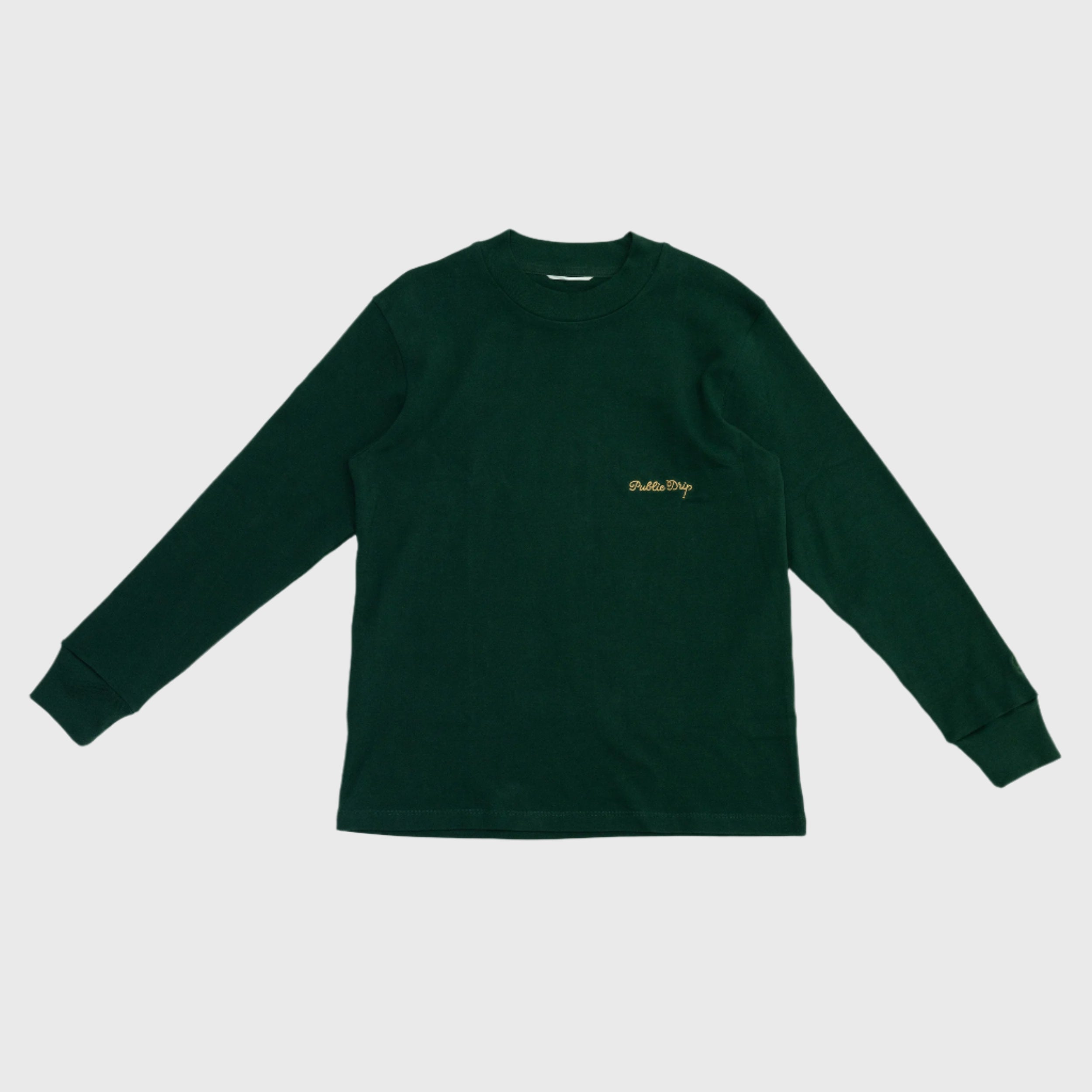 Public Athlete Long Sleeve Mock (Green)