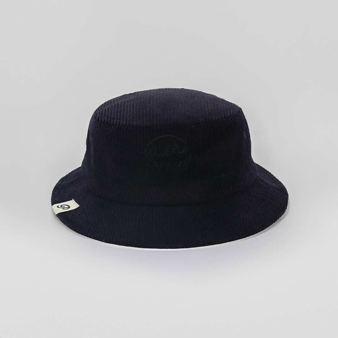 Public Drip Script Cord Bucket(Black)