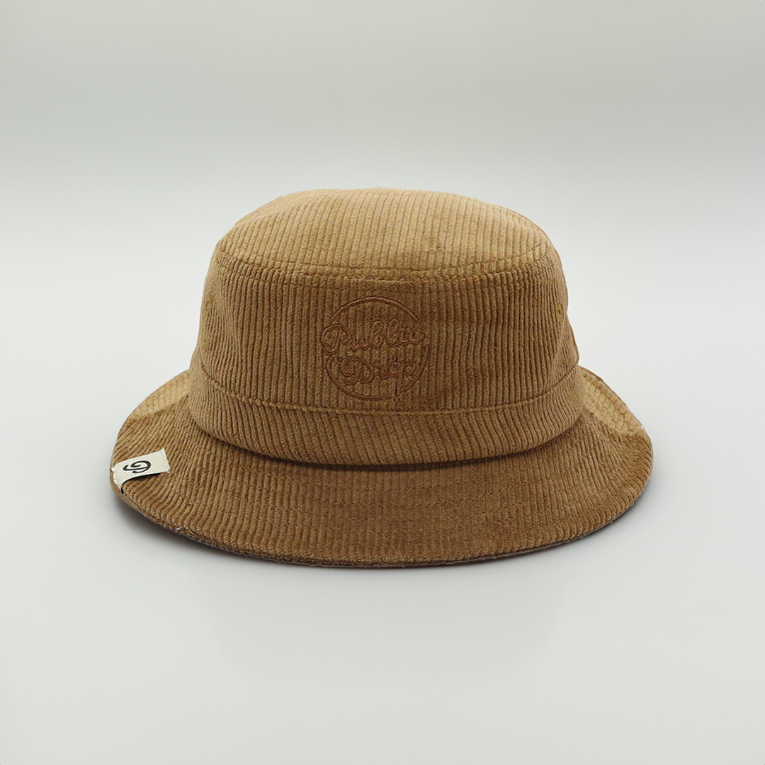 Public Drip Script Cord Bucket(Sand)