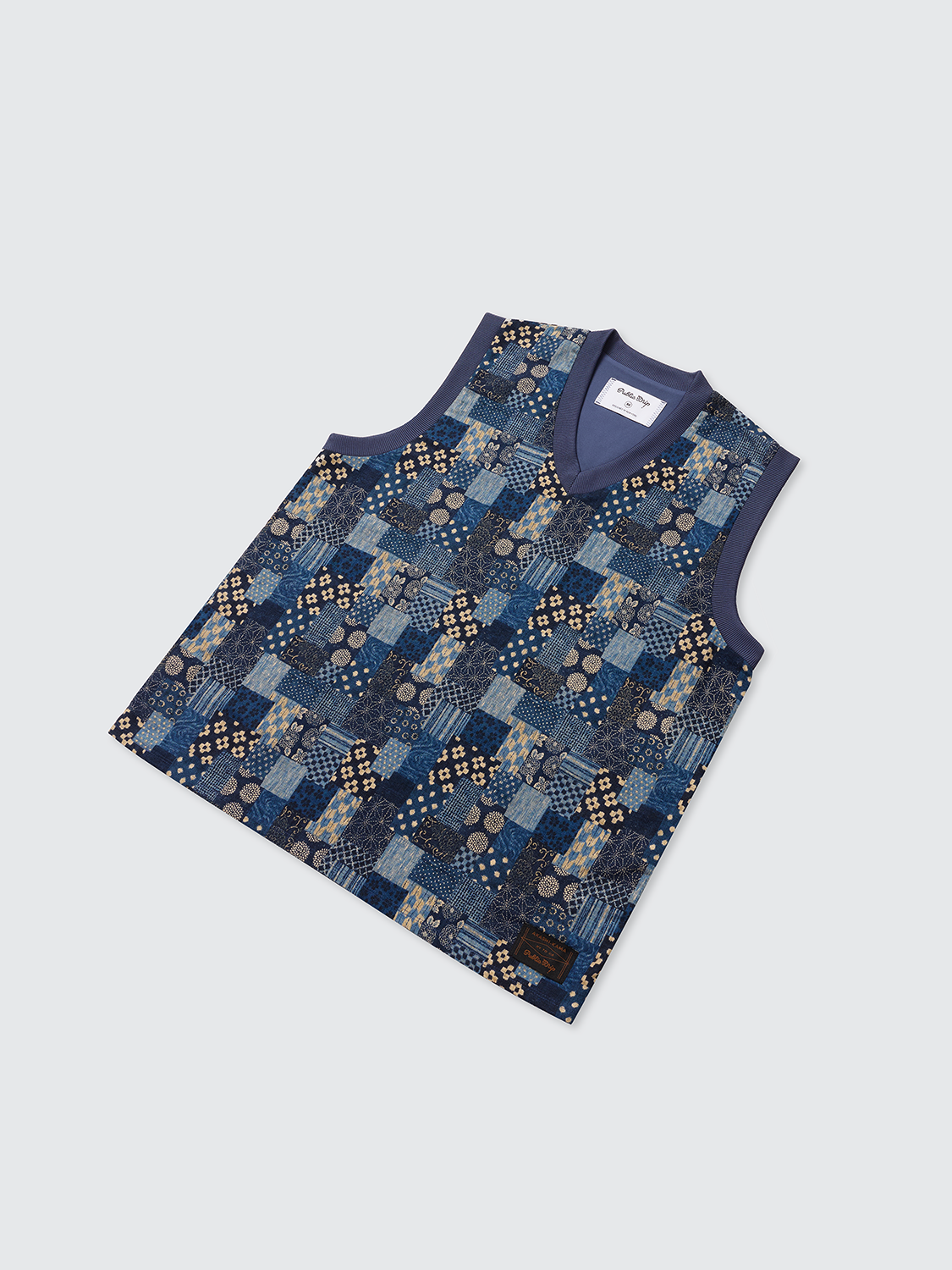 AKASHI-KAMA x Swing Vest (Patchwork)