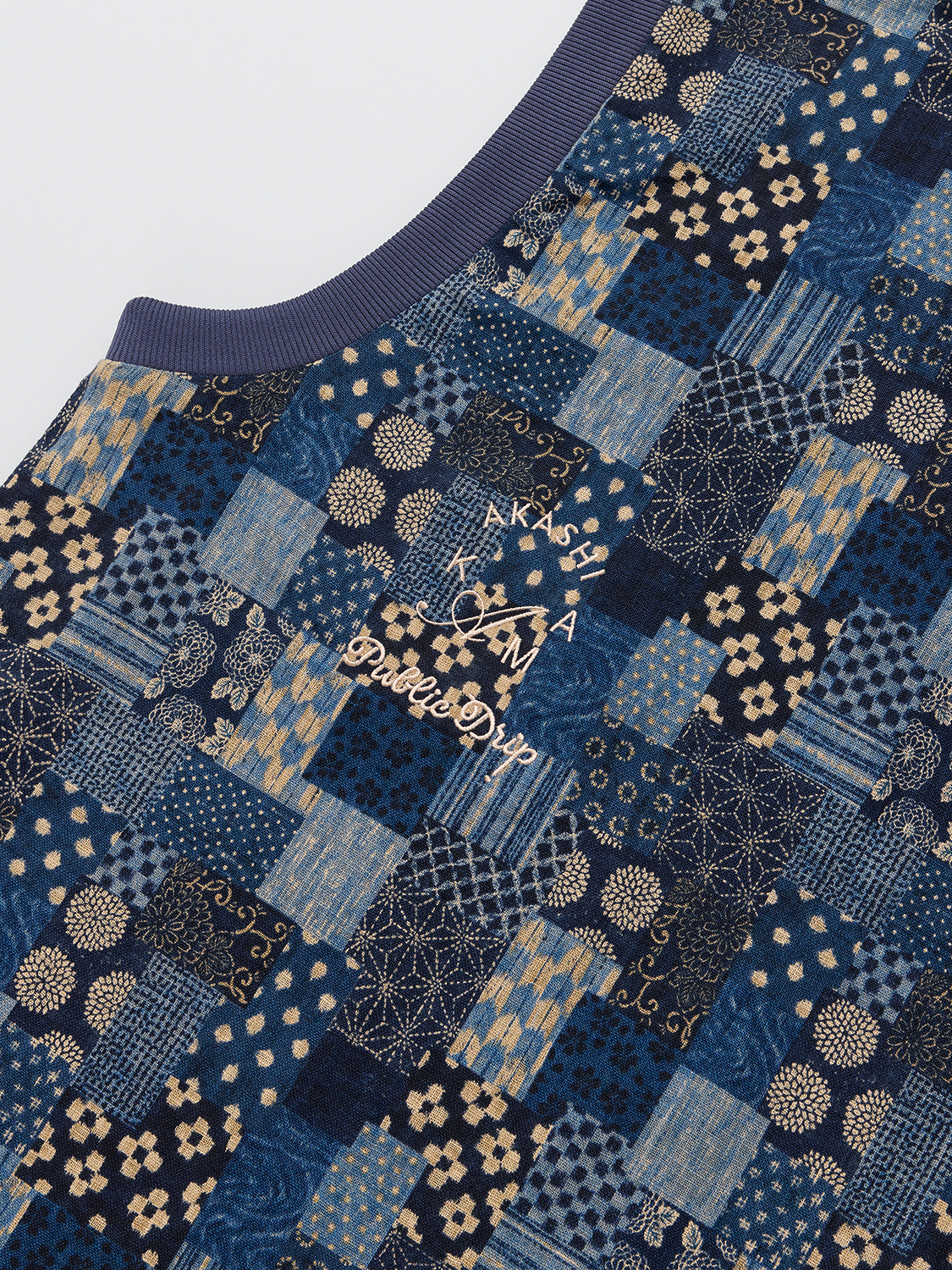 AKASHI-KAMA x Swing Vest (Patchwork)