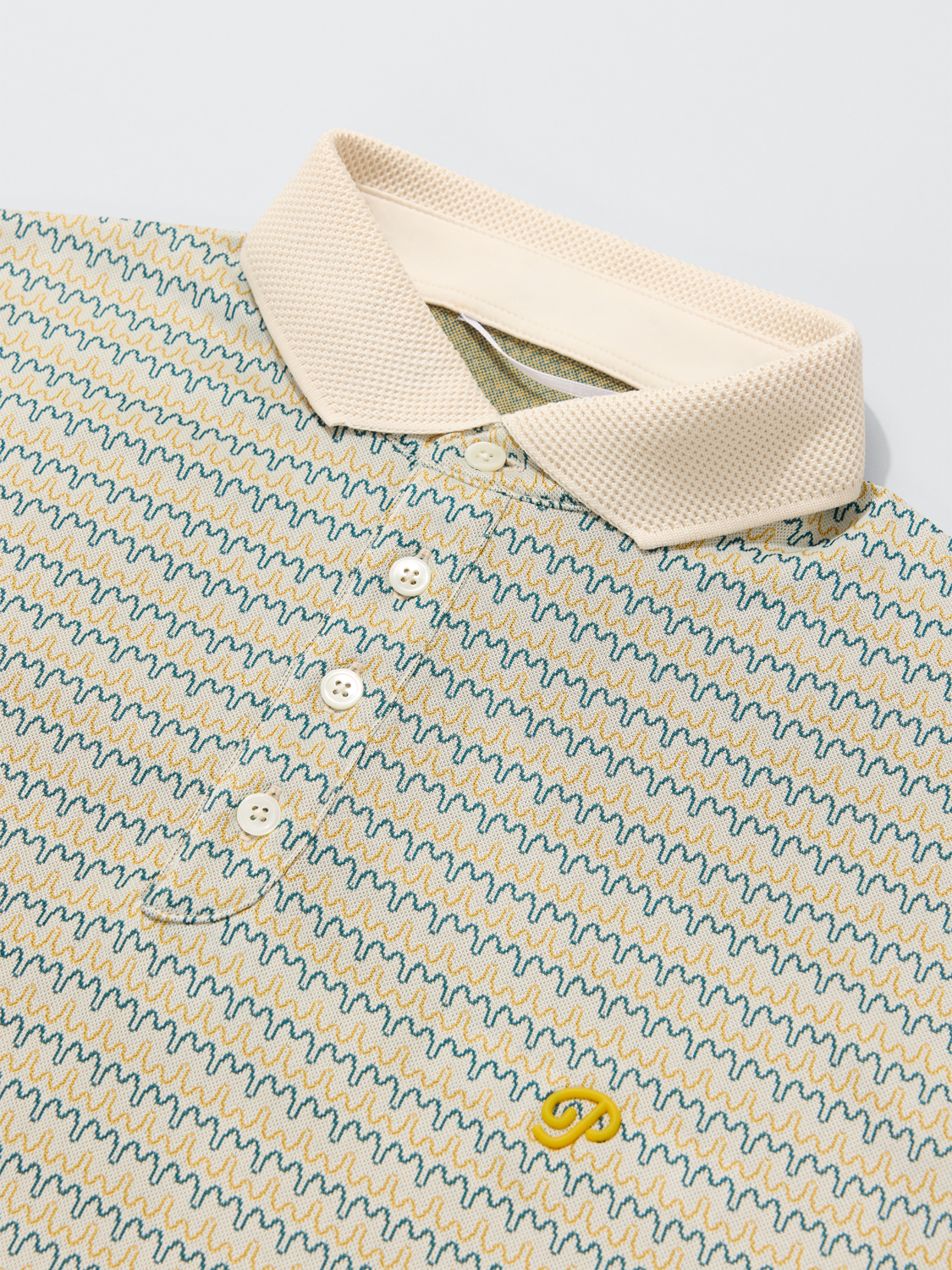 Public Athlete Drip Stripe Polo