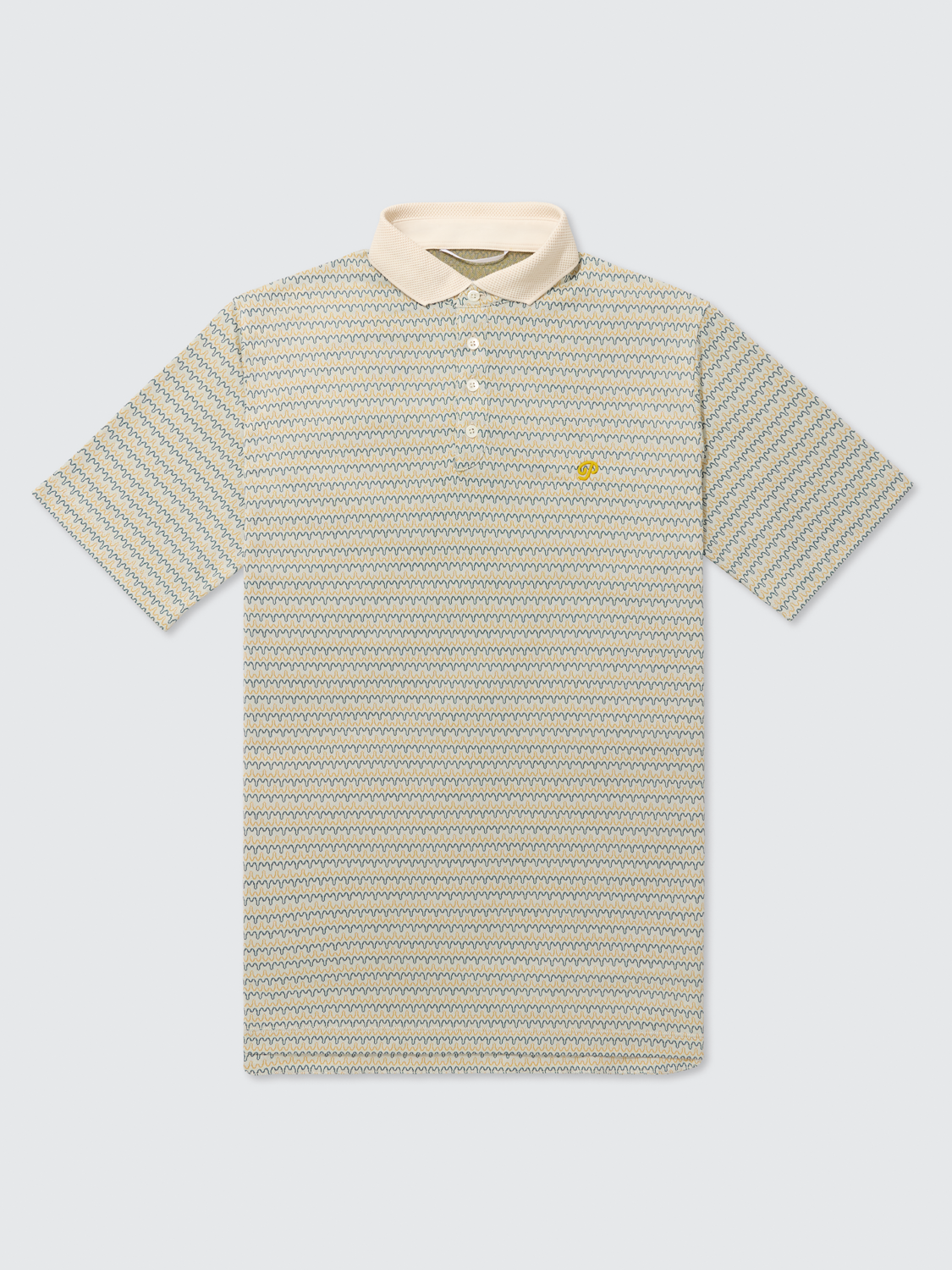 Public Athlete Drip Stripe Polo Public Athlete Drip Stripe Polo