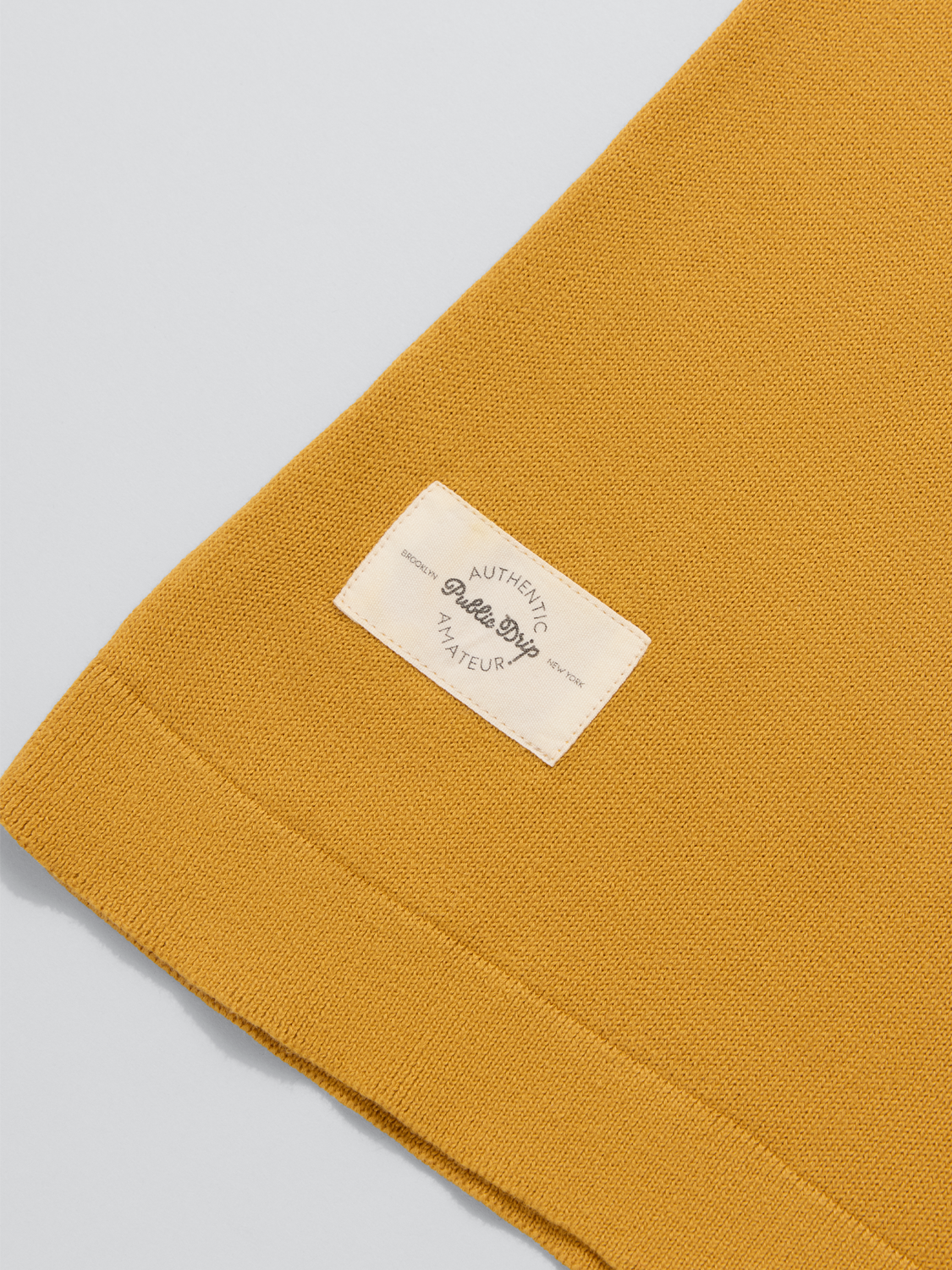 Public Athlete Knit Polo (Ochre)
