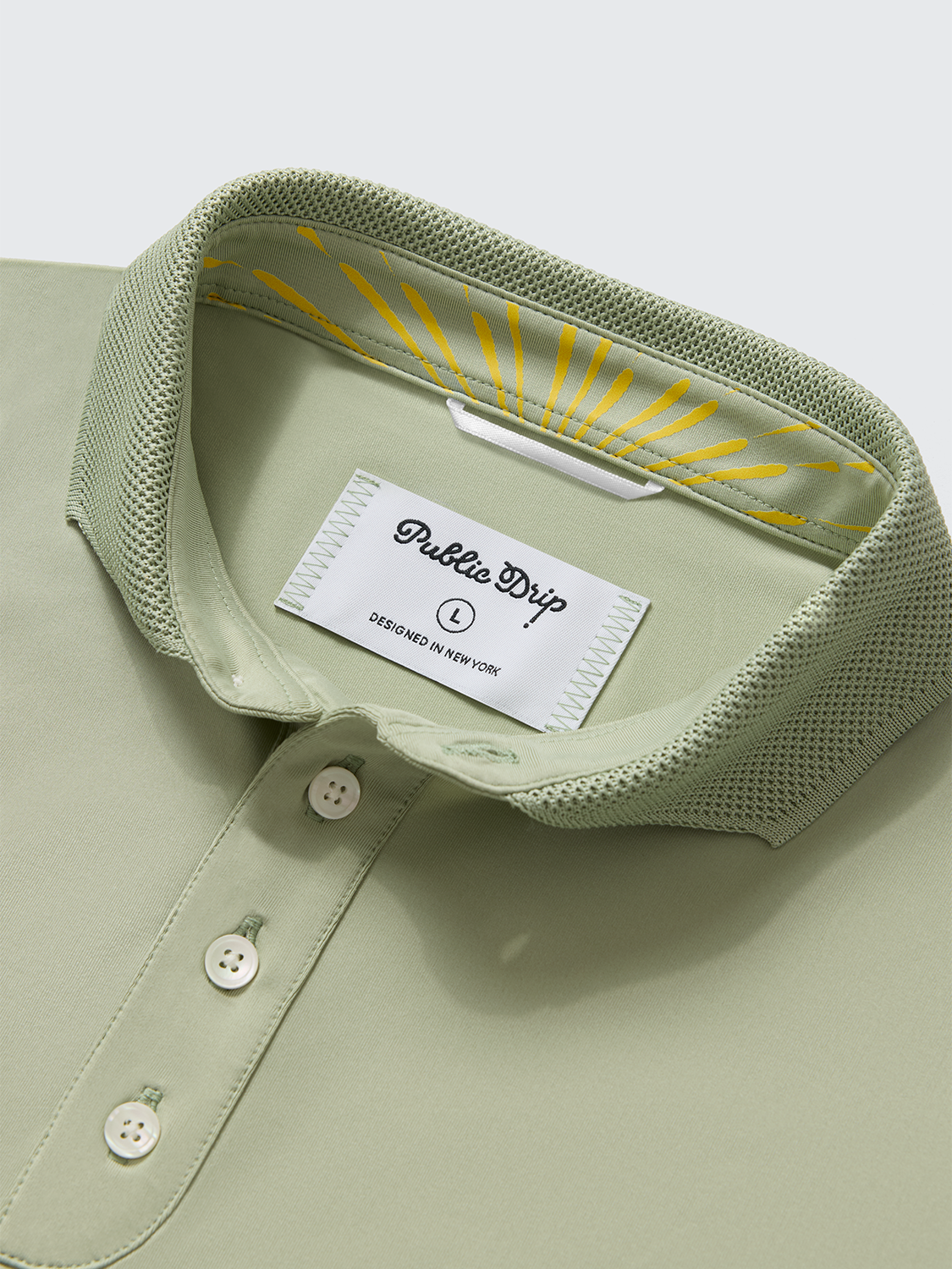 Public Athlete Polo (Sage)