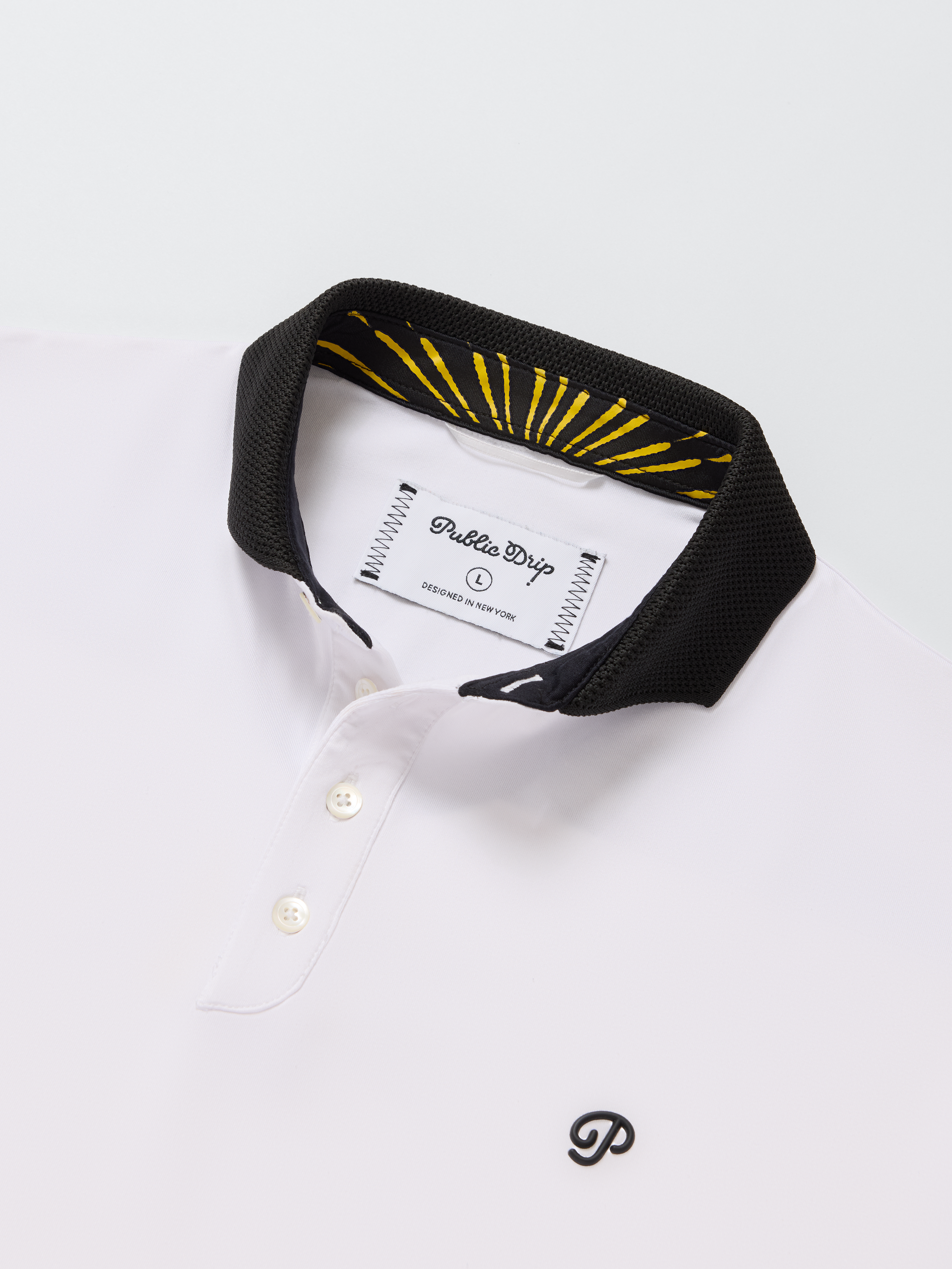 Public Athlete Polo (White)