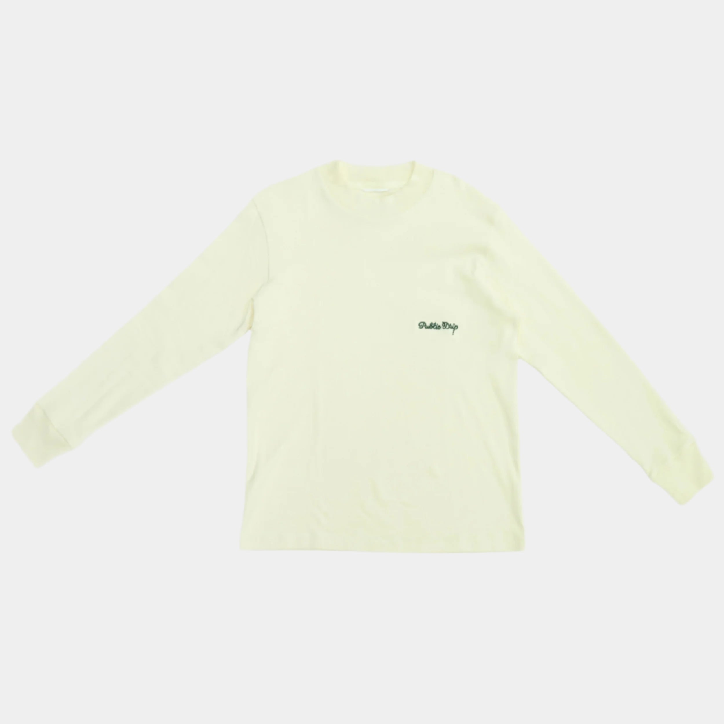 Public Athlete Long Sleeve Mock (Cream)