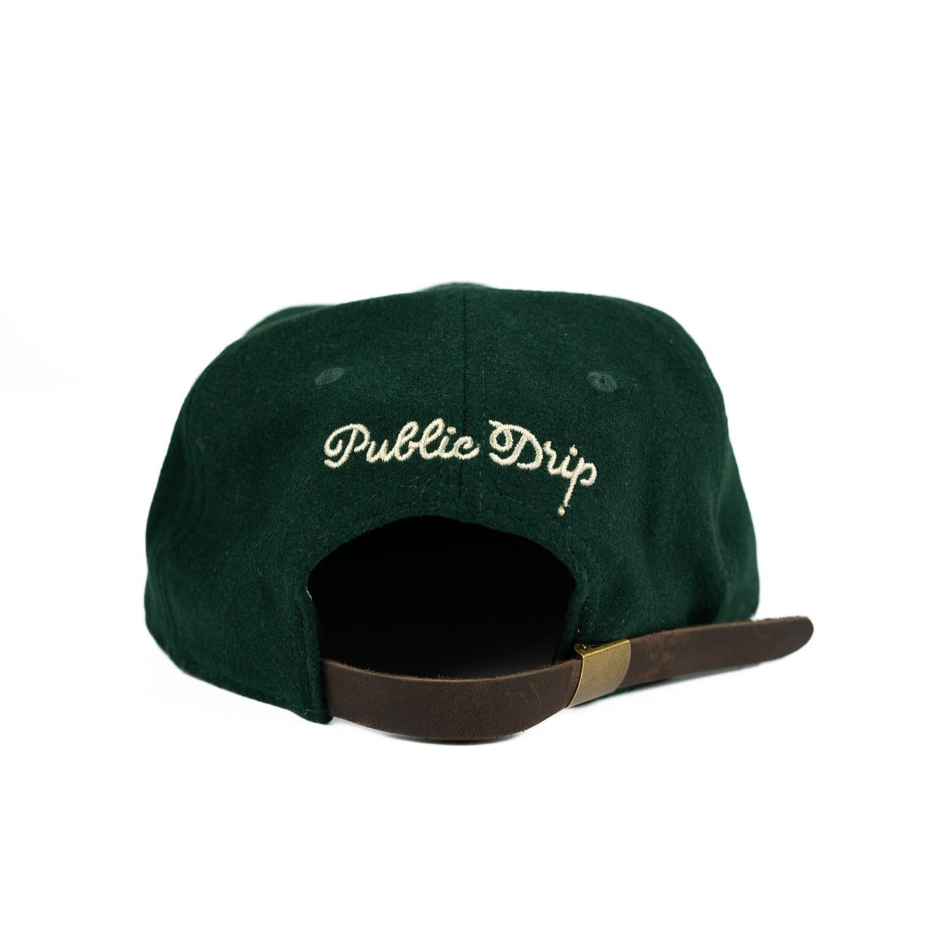 Public Drip Classic Baseball Cap (Forest Green)