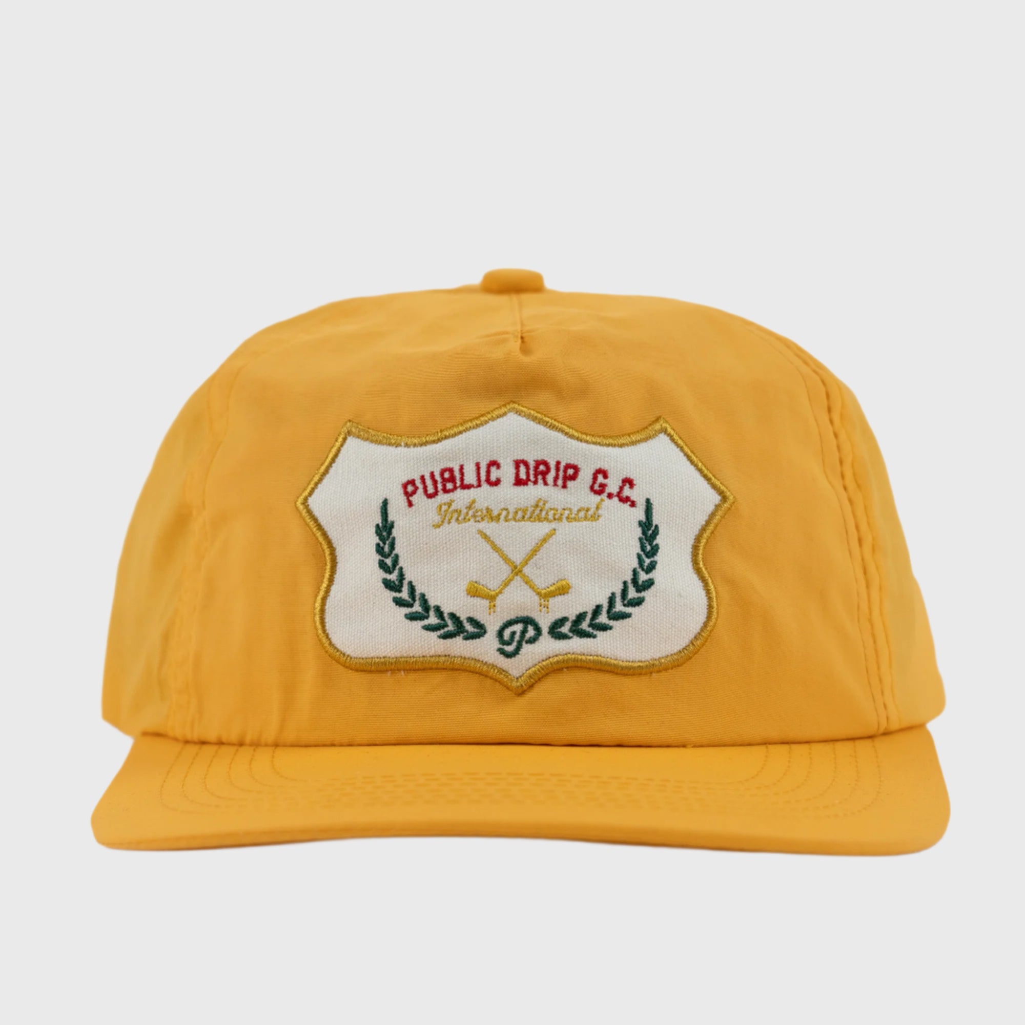 2025年 お歳暮・冬ギフト特集 GC Drip Public Hat Yellow) (Drip メンズウェア