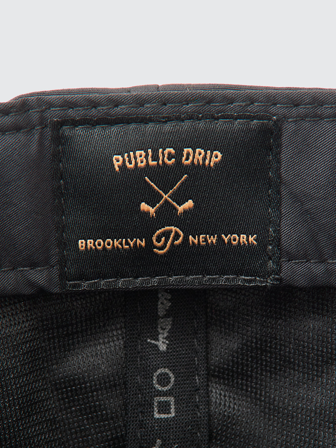 "P" Script Nylon Snapback (Black)