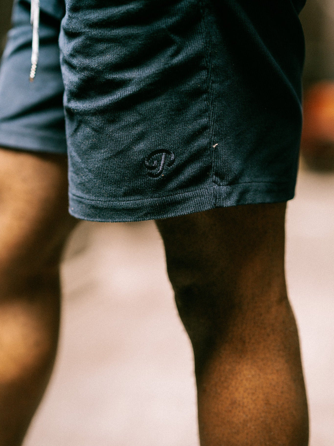 Anywhere Cord Shorts (Navy)