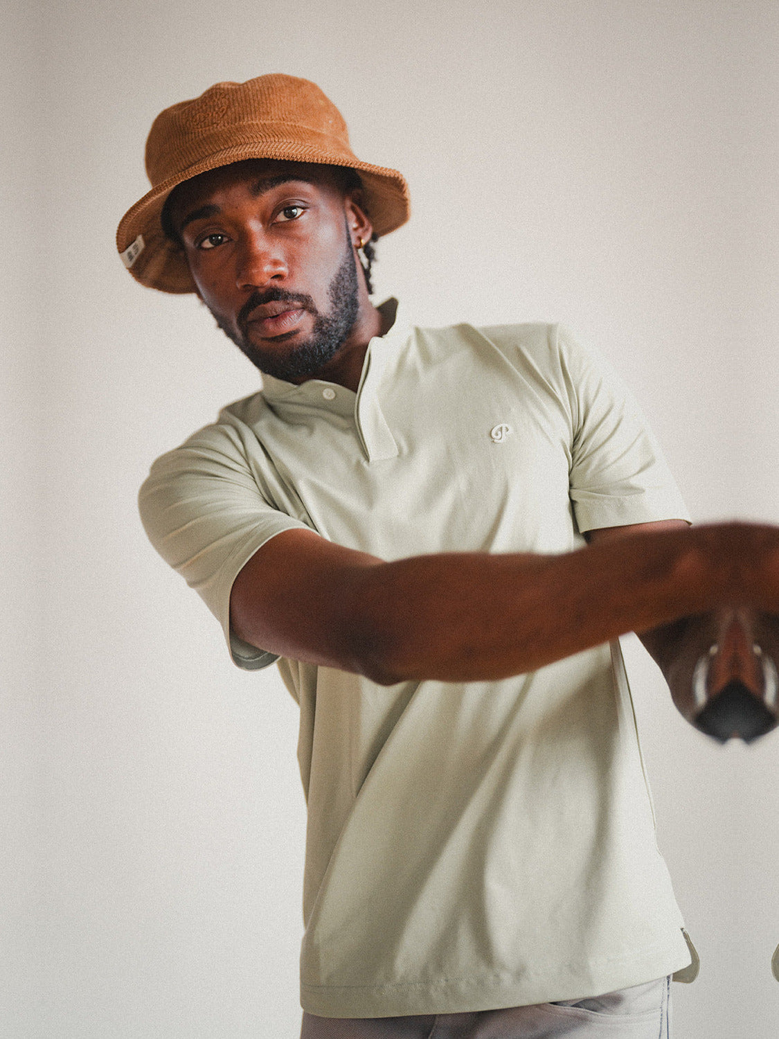 Public Athlete Blade Polo (Sage)
