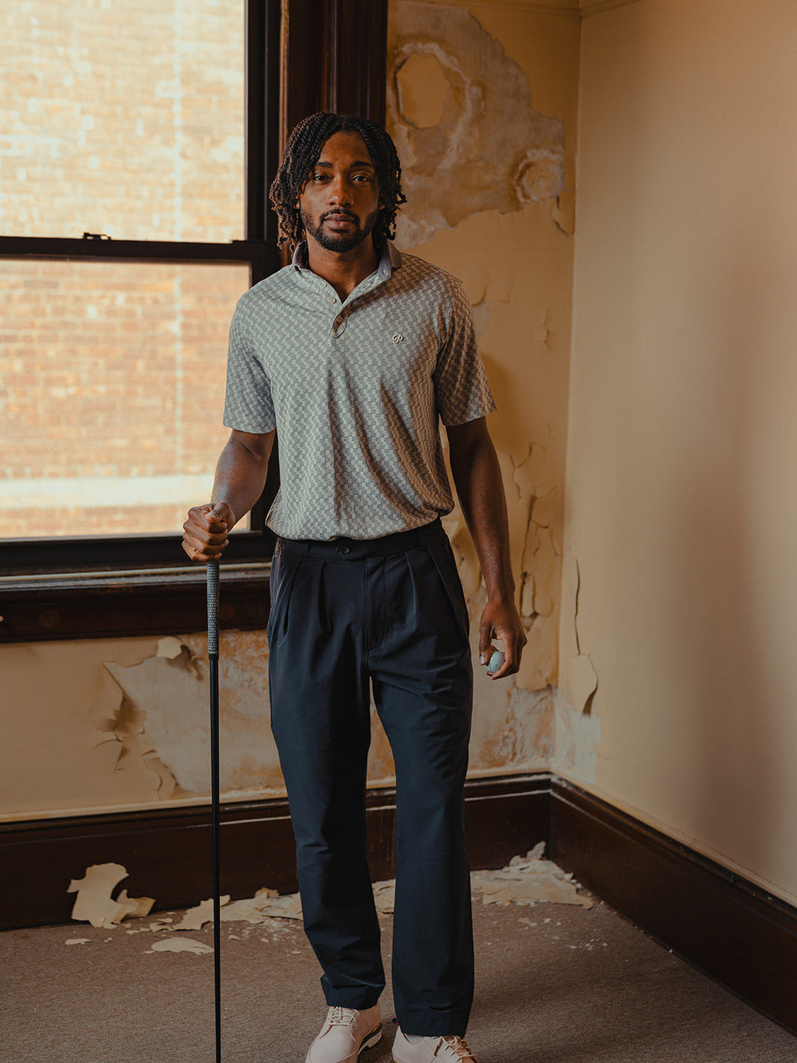 Public Athlete Retro Polo