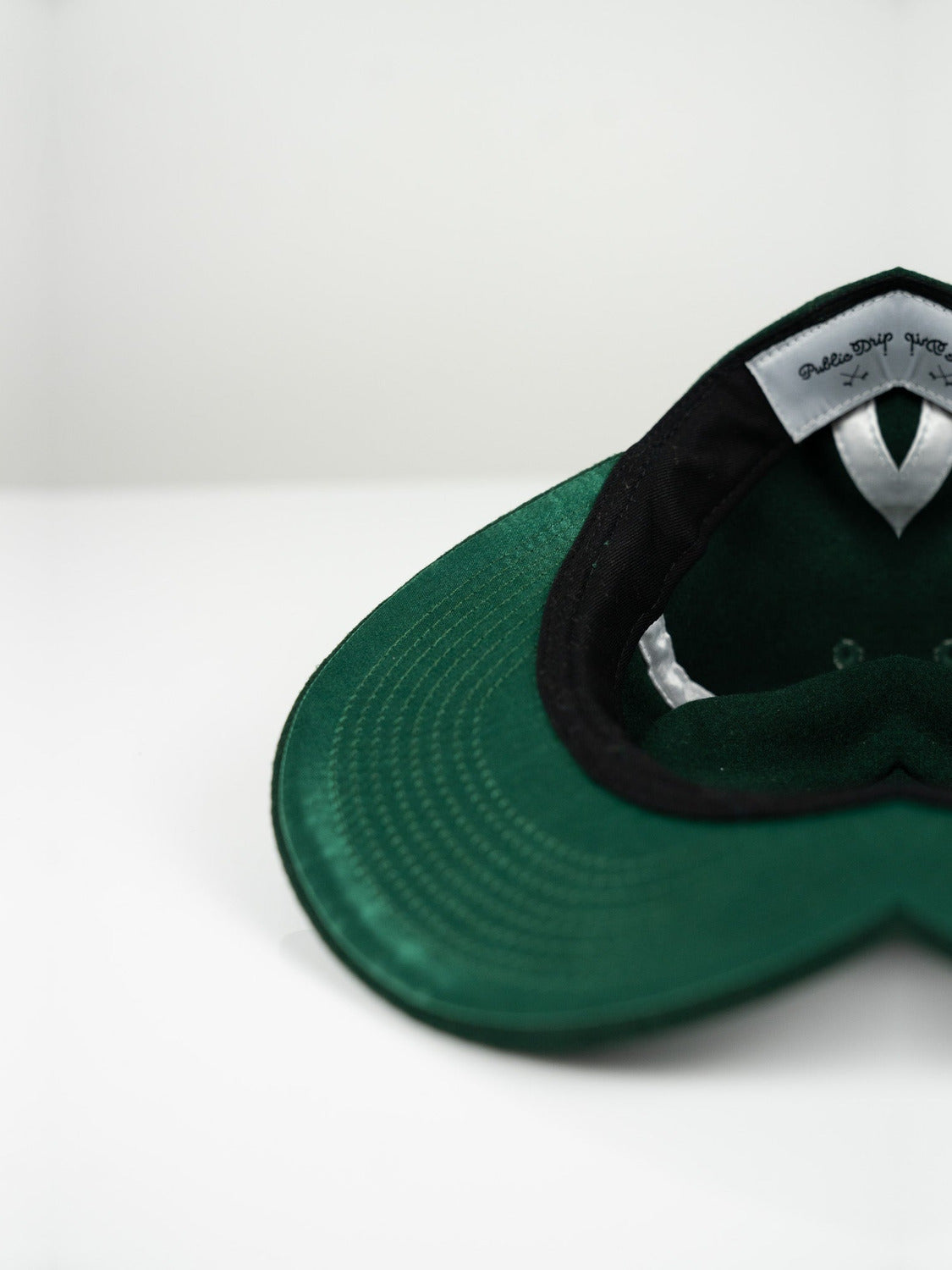 Public Drip Classic Baseball Cap (Forest Green)