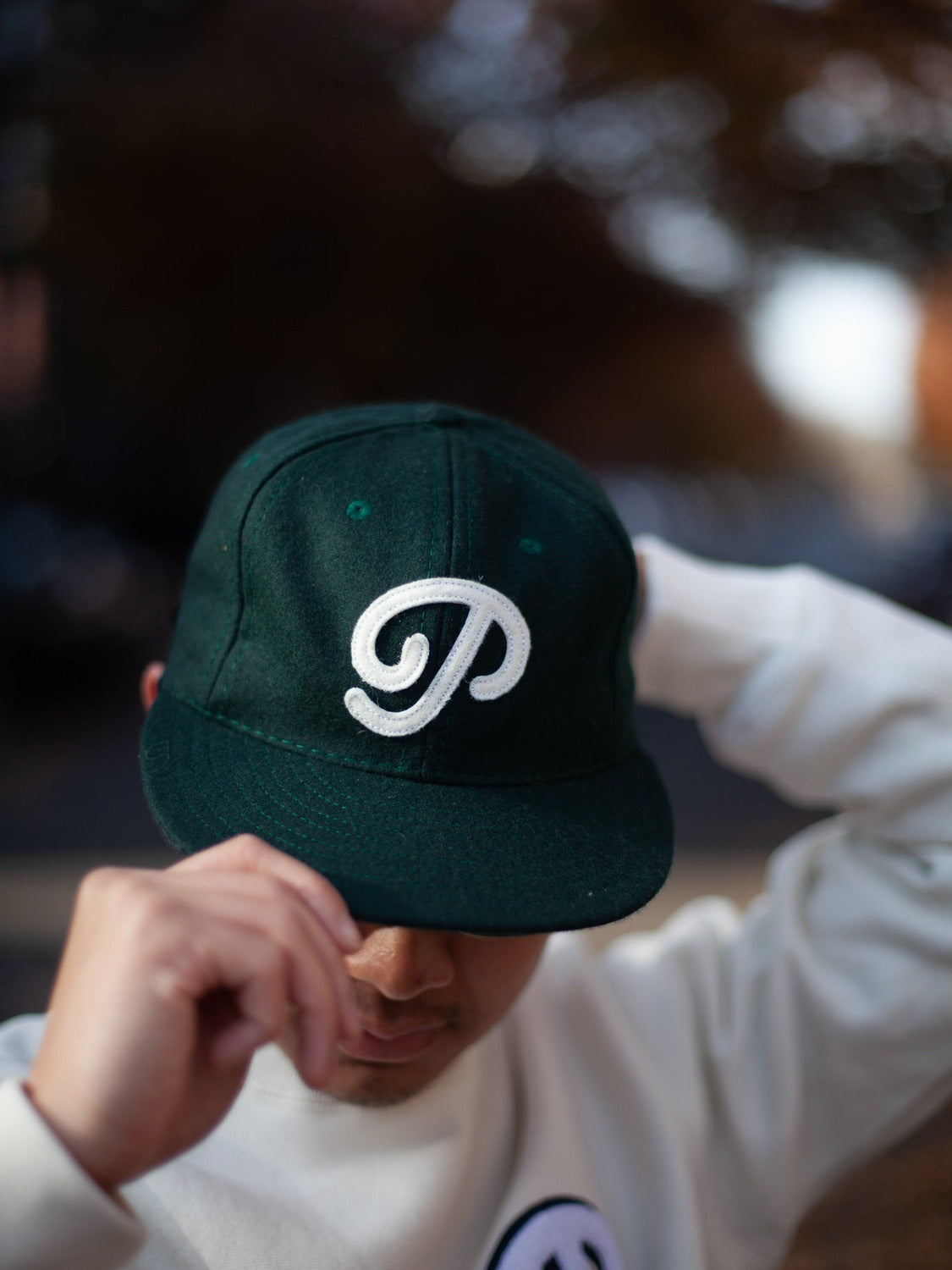 Public Drip Classic Baseball Cap (Forest Green)