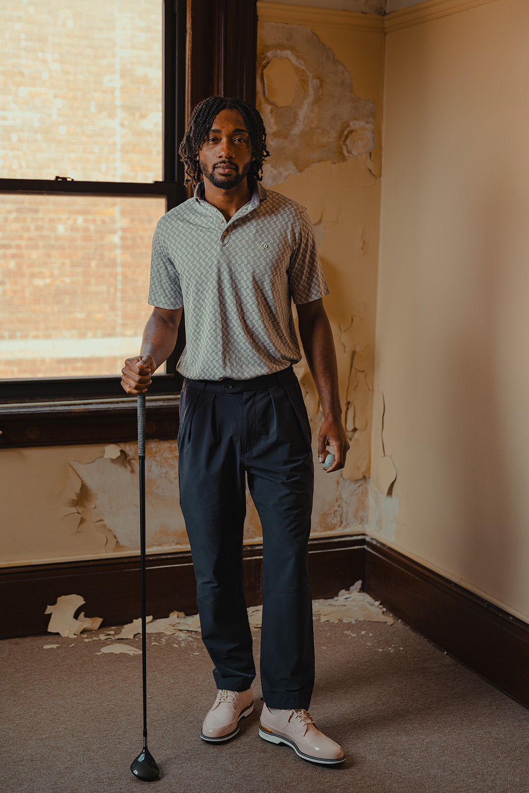 Public Athlete Retro Polo