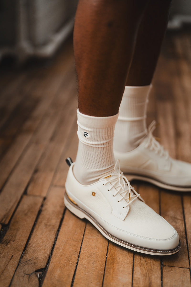 Public Athlete Crew Sock (Cream)