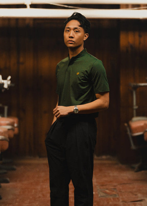 Public Athlete Blade Polo (Pine Grove)