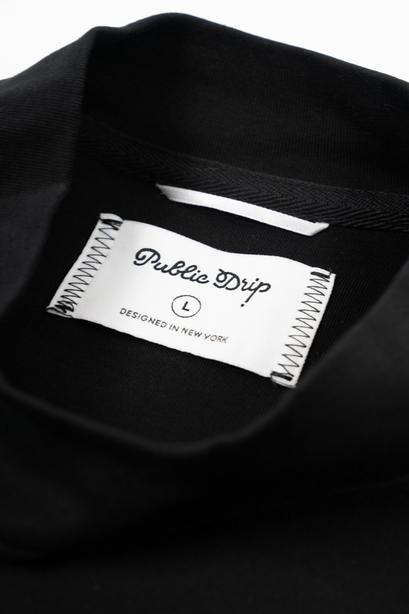 Public Athlete Long Sleeve Mock (Black)