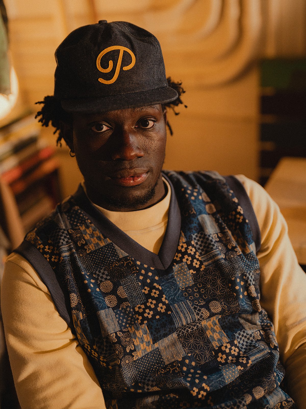 AKASHI-KAMA x Swing Vest (Patchwork)