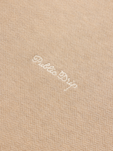 The Herringbone Half Zip (Cream)