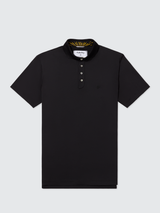 Public Athlete Tonal Polo (Black)