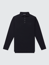 Triborough Waffle Knit Polo (Navy)