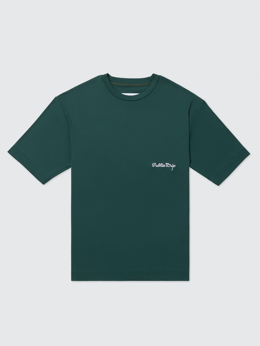Public Drip メンズ Vネックベスト L オリーブグリーン Public Drip | Elevated Tee
