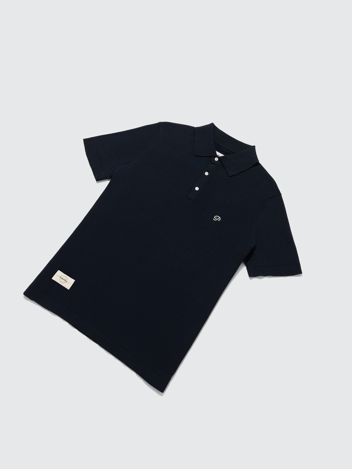 Public Athlete Knit Polo (Navy)