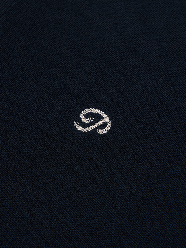 Public Athlete Knit Polo (Navy)
