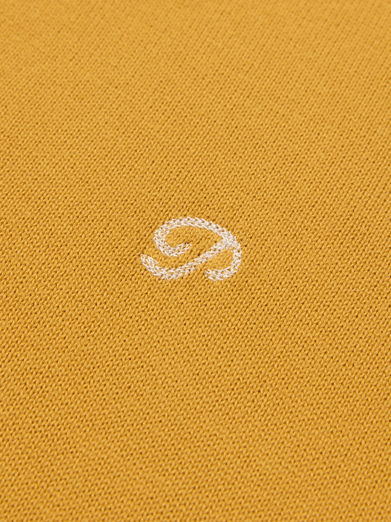 Public Athlete Knit Polo (Ochre)