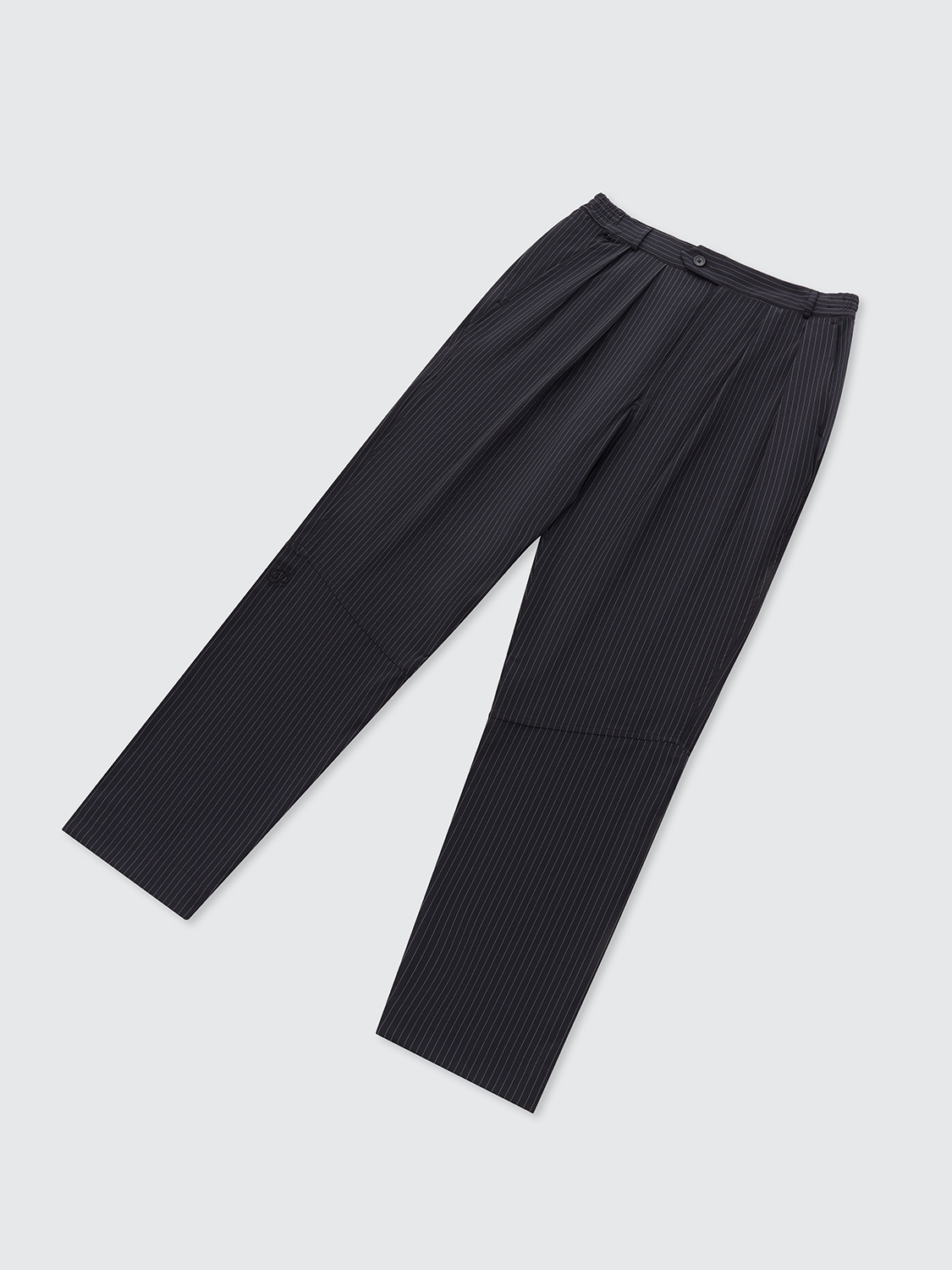 Anywhere Pleated Pants (Pinstripe)