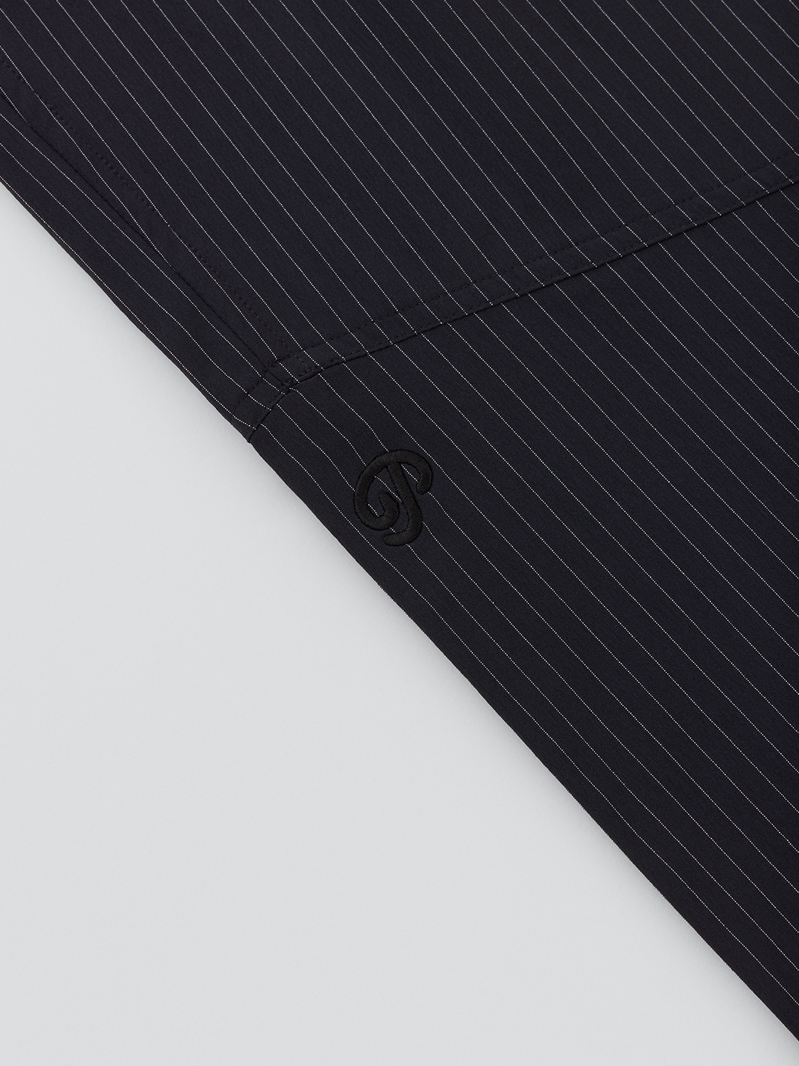 Anywhere Pleated Pants (Pinstripe)