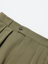 Anywhere Pleated Pants (Olive)