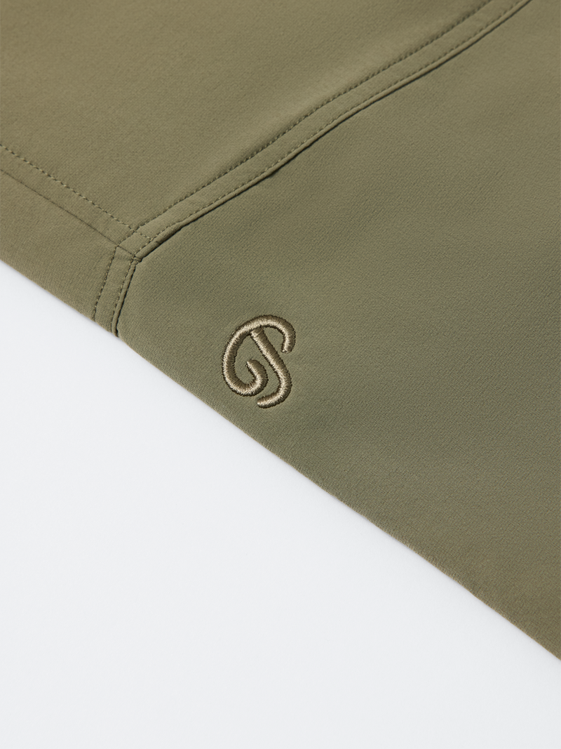 Anywhere Pleated Pants (Olive)