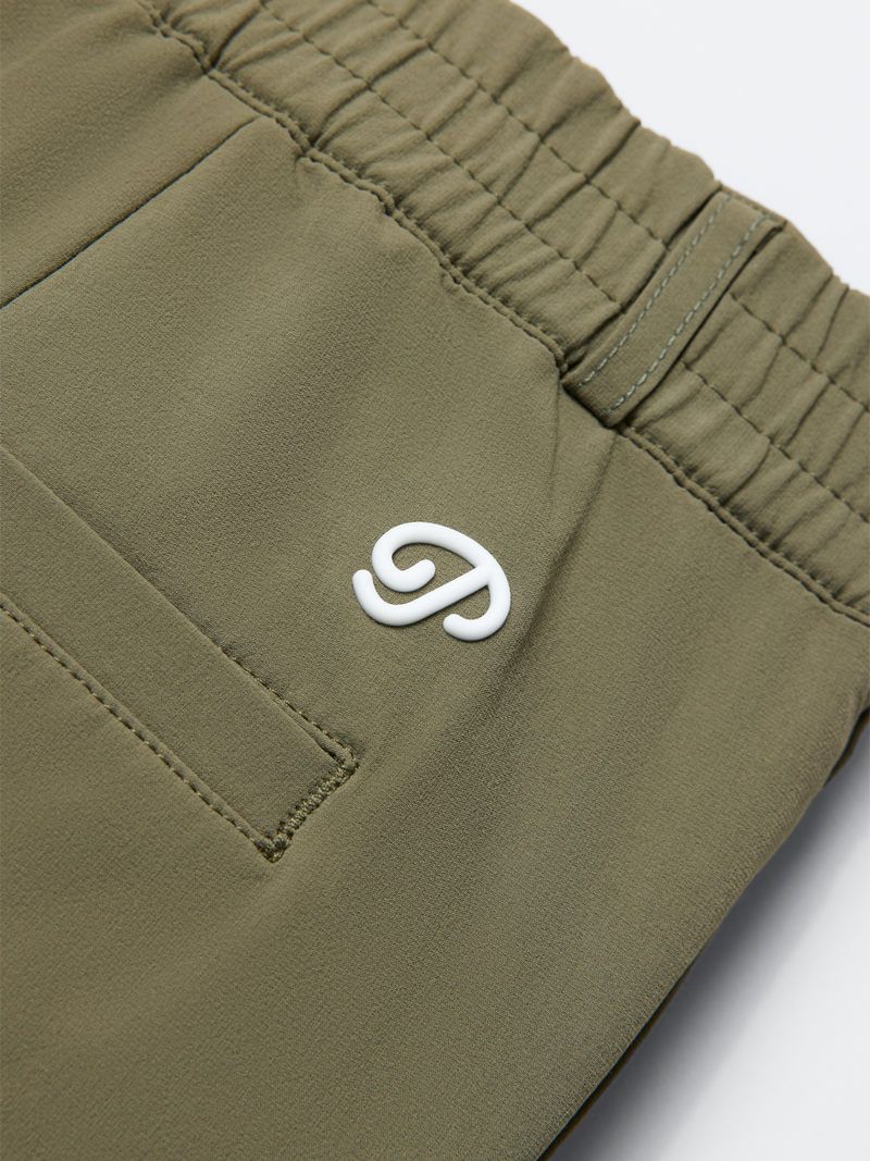 Anywhere Pleated Pants (Olive)
