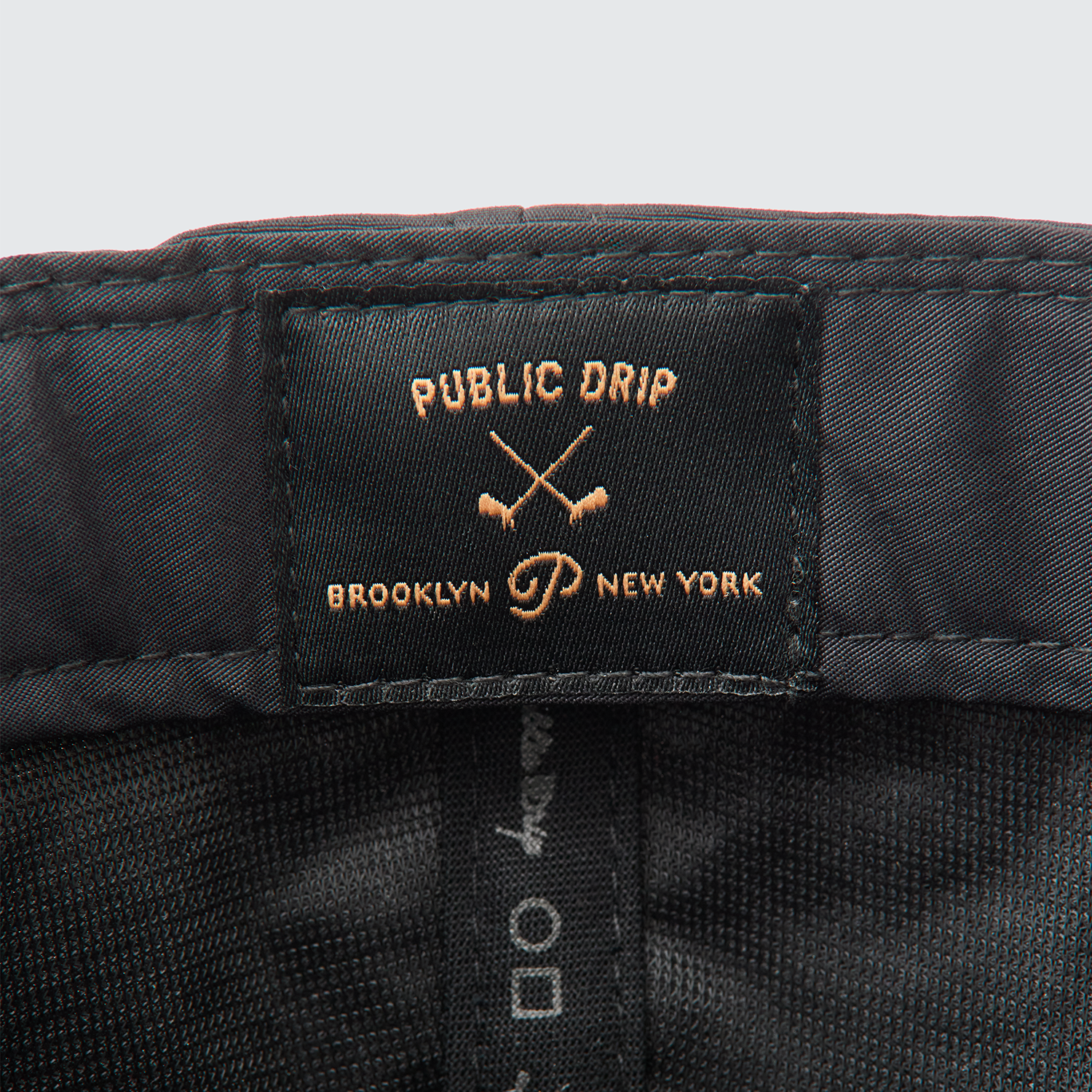 "P" Script Nylon Snapback (Black)