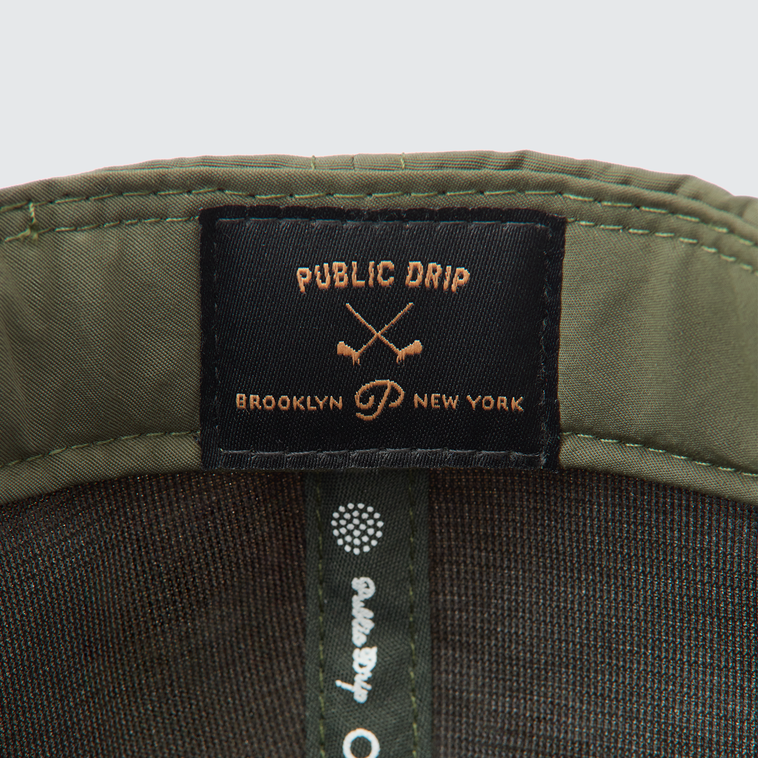 "P" Script Nylon Snapback (Pine Grove)