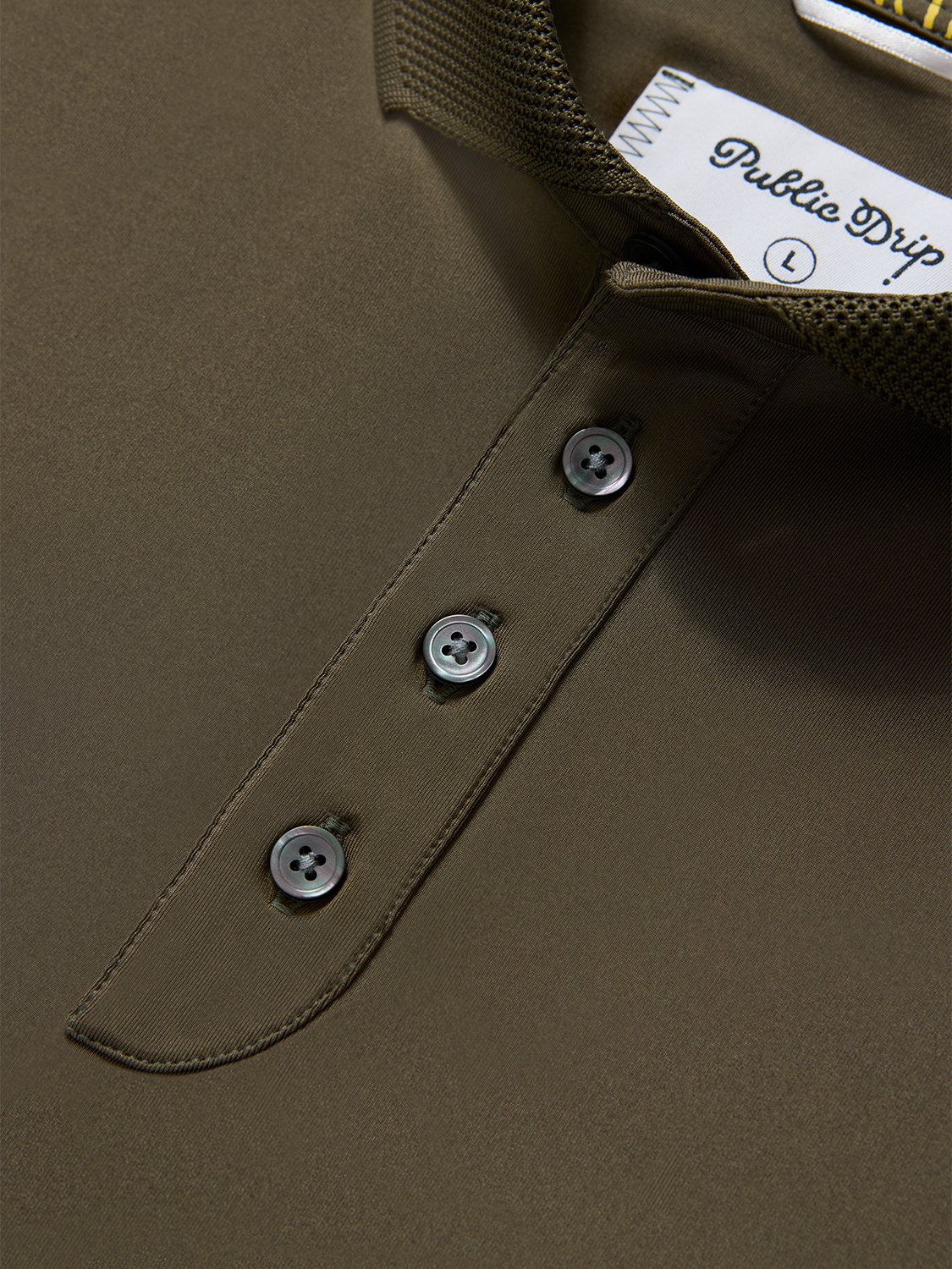 Public Athlete Polo (Olive)