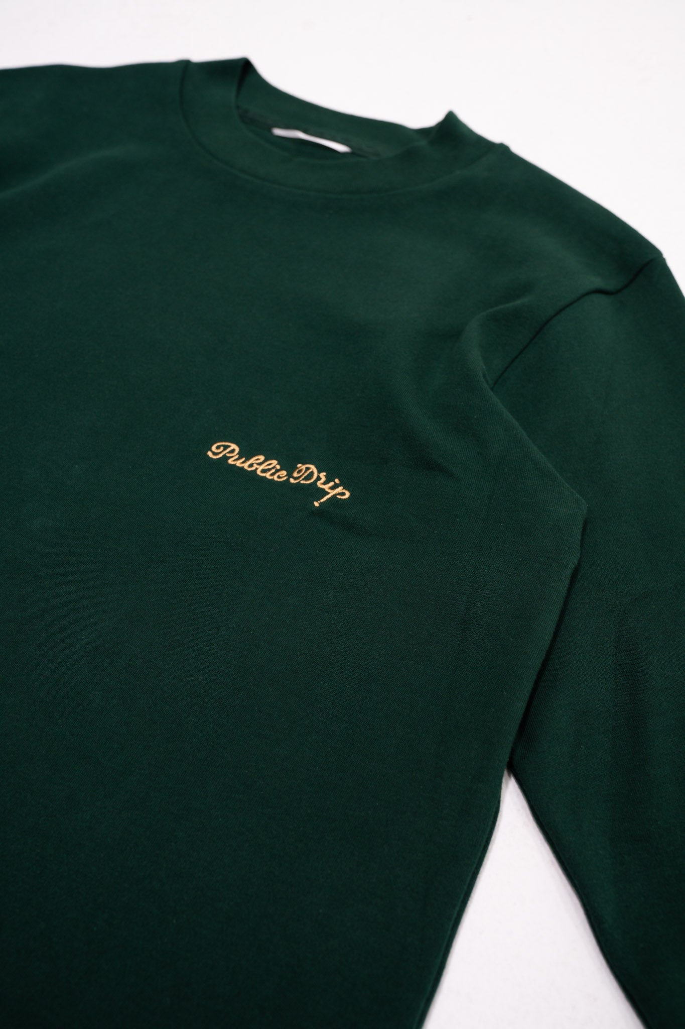 Public Athlete Long Sleeve Mock (Green)