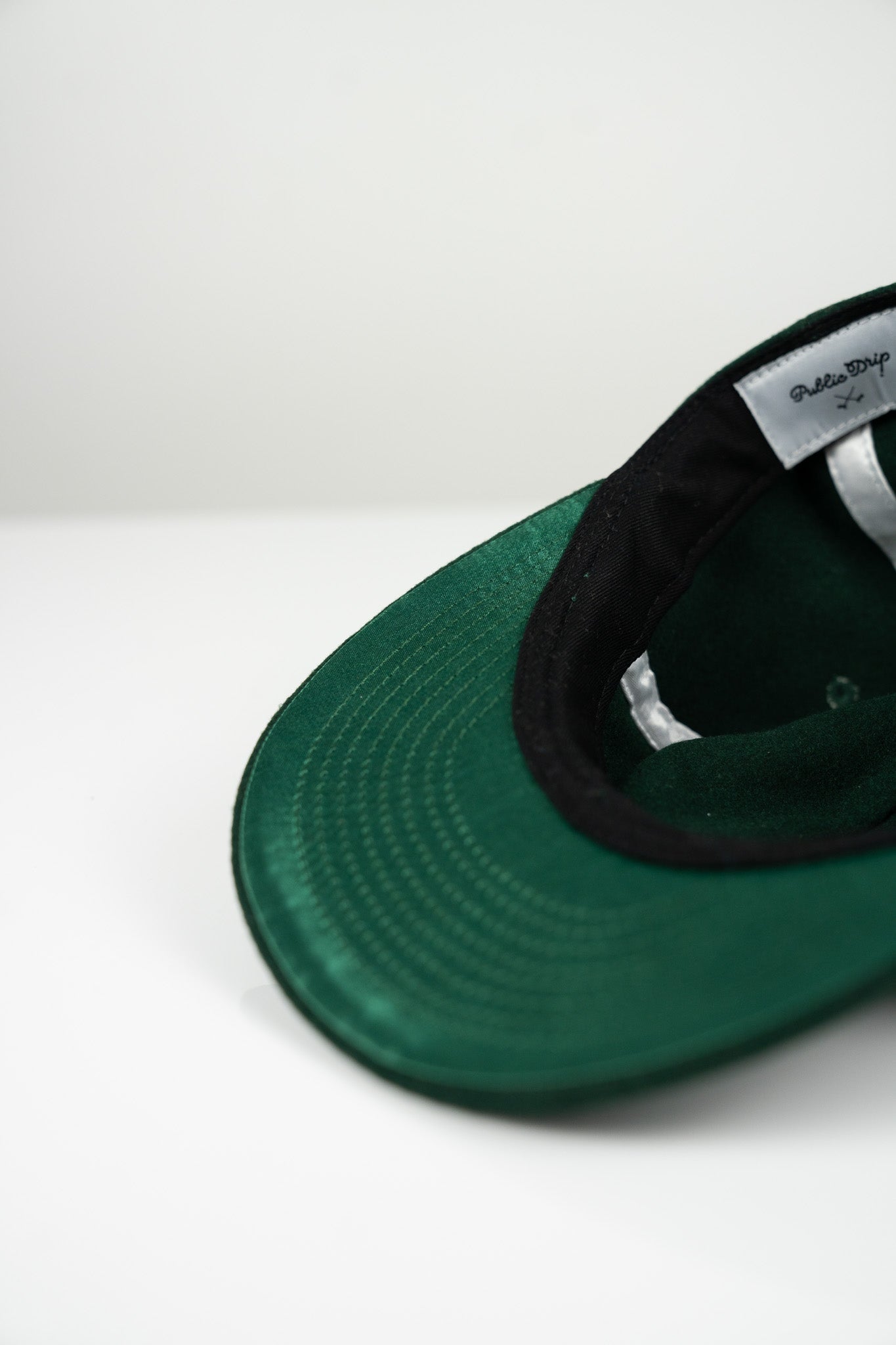 Public Drip Classic Baseball Cap (Forest Green)