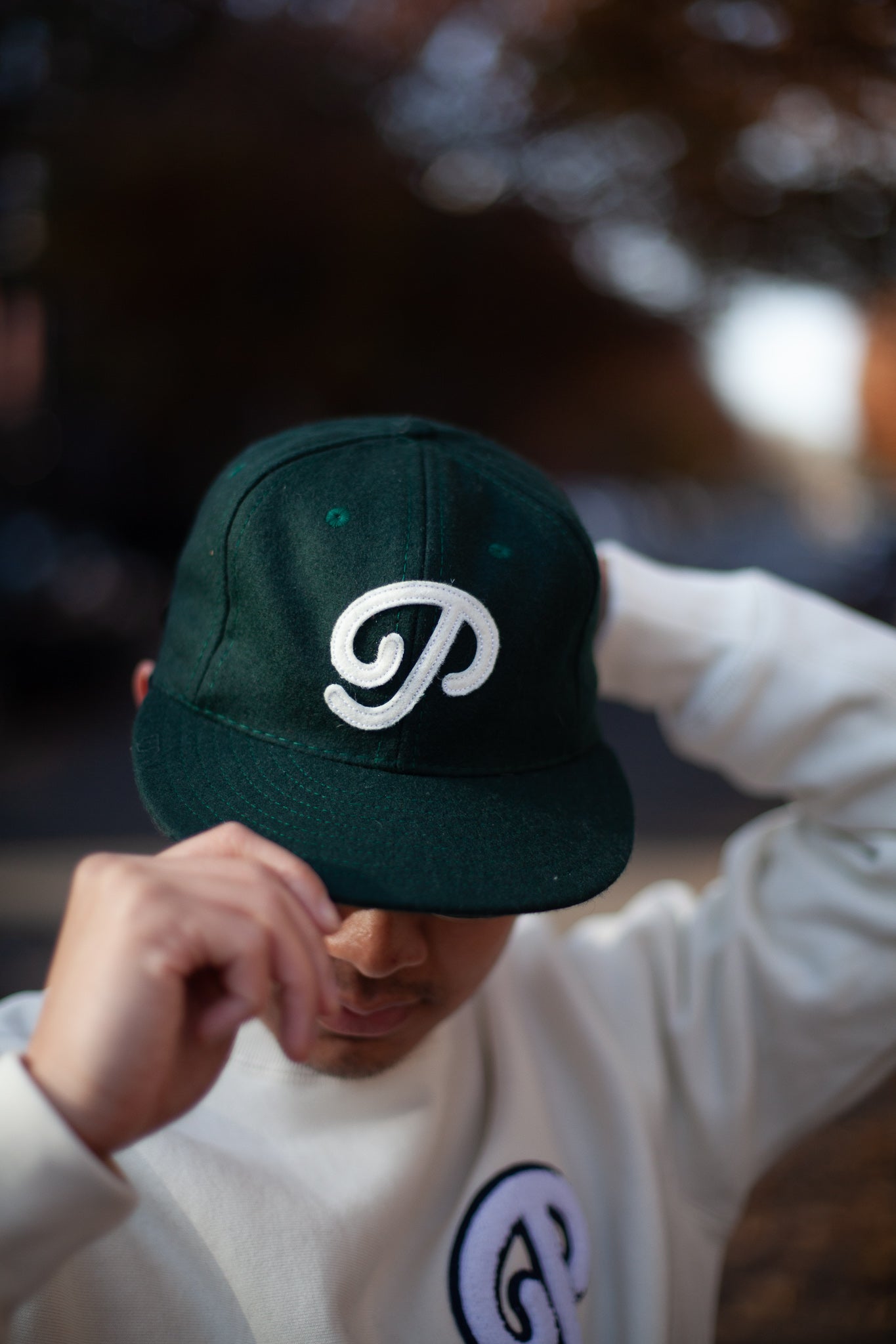 Public Drip Classic Baseball Cap (Forest Green)