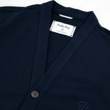 French Terry Cardigan (Navy)