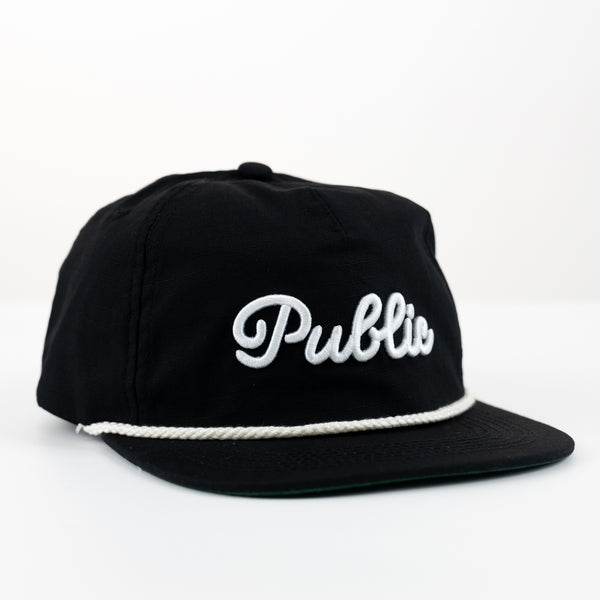 Public Rope Hat (Black)