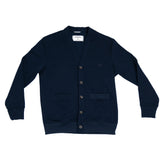 French Terry Cardigan (Navy)